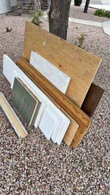 Free Wood - Plywood, Whiteboad pieces