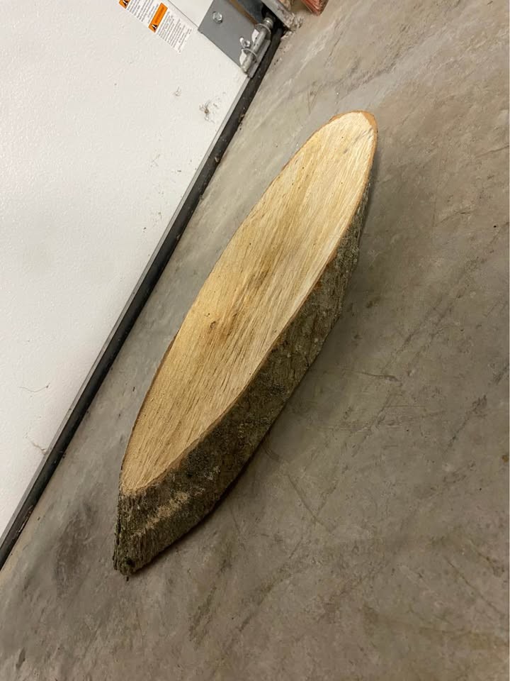 Oval wood slabs for center pieces - Image 2