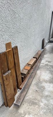Assorted Reclaimed Wood Planks and Beams