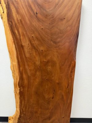 Live Edge Solid Wood Slab | 68.5"L x 34–36"W | Table Top / Desk / Bar Top