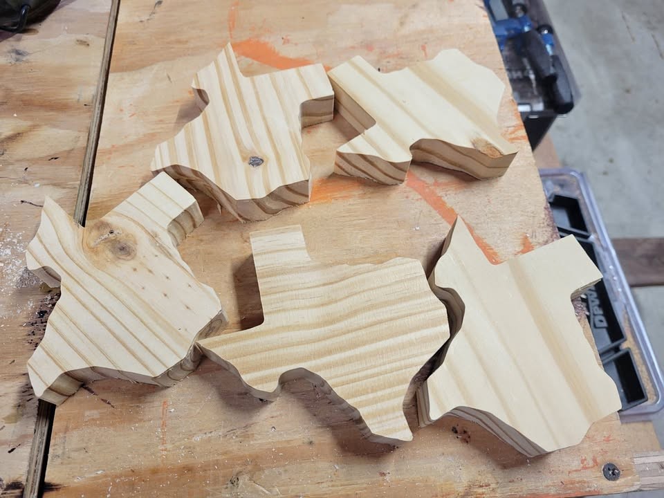 Texas wood blanks - Image 1