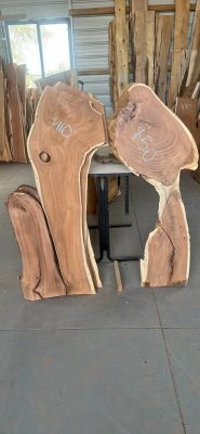 Mesquite live edge slabs