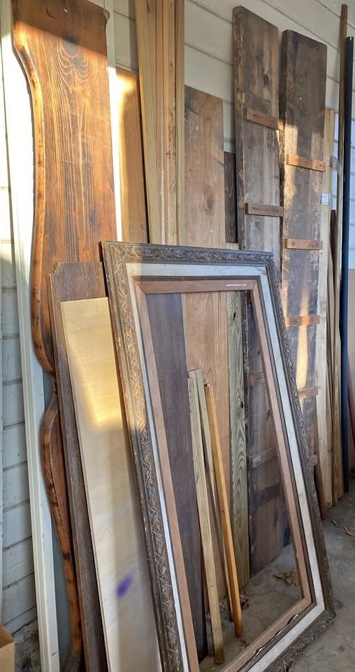 Slabs of Wood for Reuse - Price is for all - If it’s listed, it’s available.