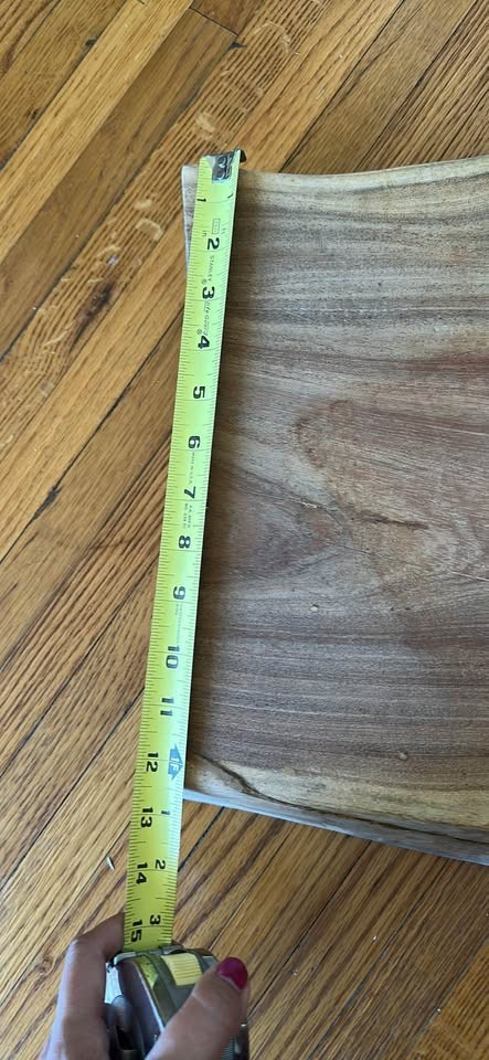 Live Edge Wood Slab Table Top. Charcuterie board. - Image 4