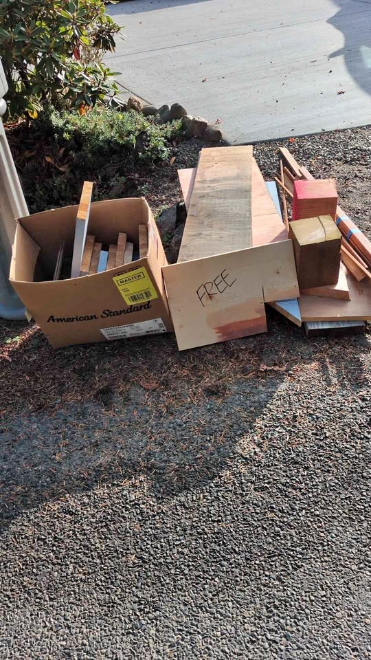 Assorted Scrap Wood and Lumber