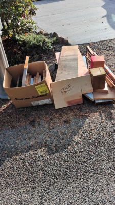 Assorted Scrap Wood and Lumber
