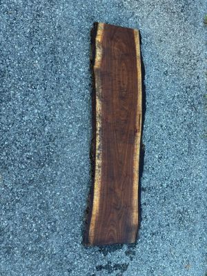 black walnut slab wood