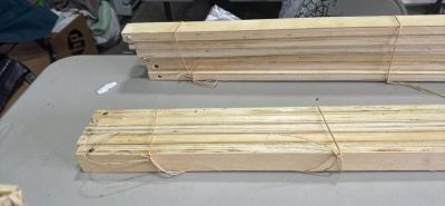 1” X 2” x 38.5” WOOD PIECES (15 total)