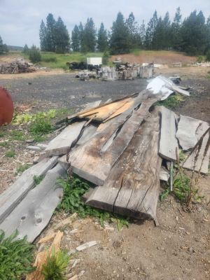Pile of large Wood Slabs
