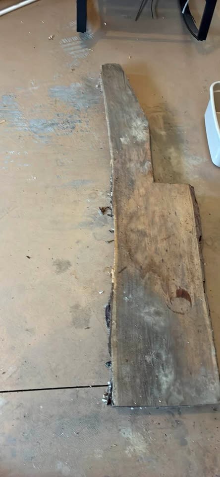 Live Edge Wood Slab Oak