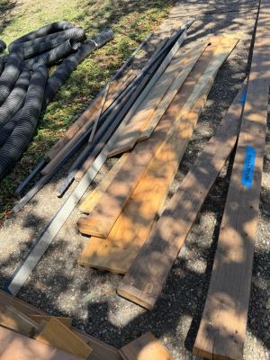 Miscellaneous wood pieces, pine, cypress, cedar