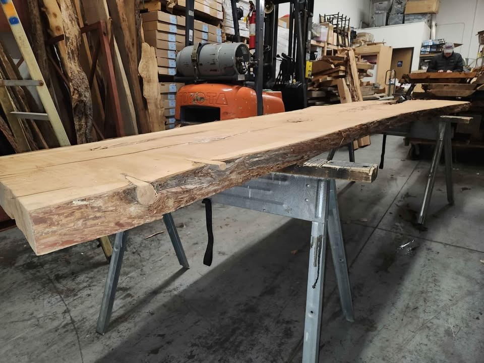 3x27x12ft Massive Juniper Live Edge Slab-Kiln Dried - Mantel Table Bartop Project Wood - Image 5