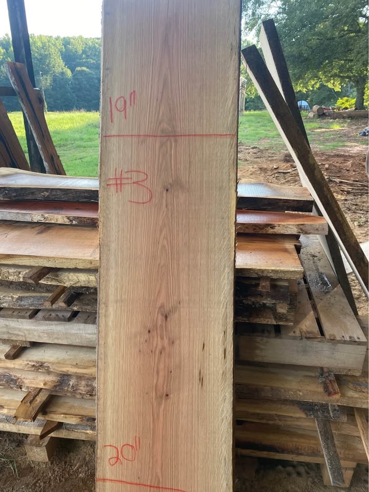 Live edge white oak slabs - Image 4