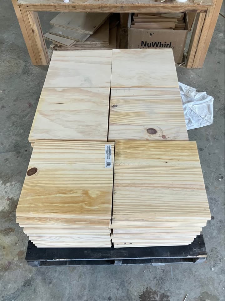 Wood (pine) blanks for craft projects - Image 3
