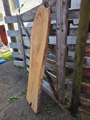 Hardwood slab