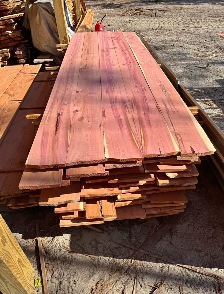 Eastern Red Cedar Lumber and Wood Slabs - Image 1