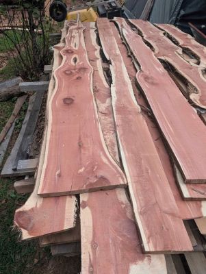 Red Cedar Slabs