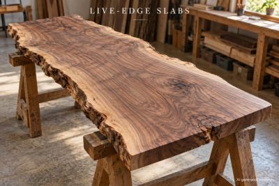 Tabletop & Wood Slab Flattening | Axis Wood Co