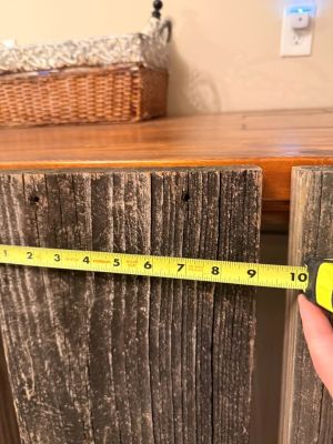 Six Rough Cut Pine Weathered Grey Wood Boards