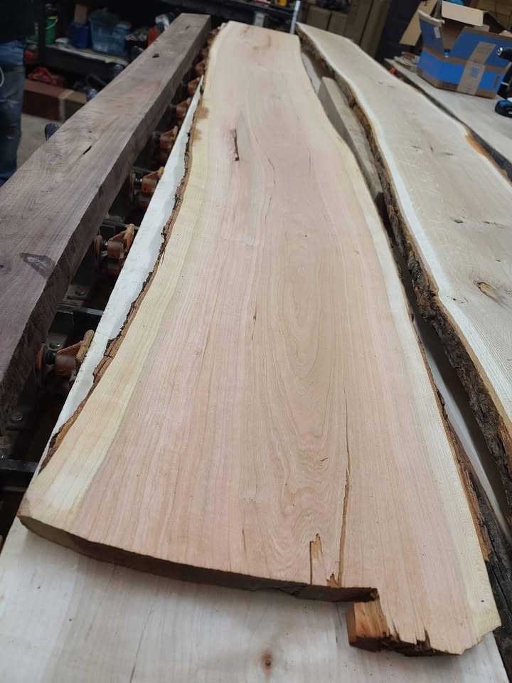 Live Edge 4/4" Slabs, WO, Walnut & Cherry - Image 7