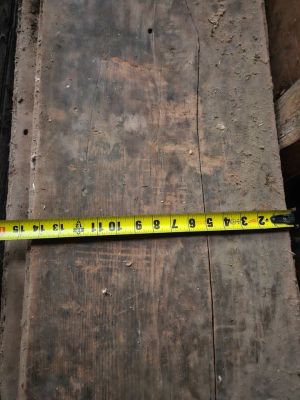 Reclaimed boards, post and beams