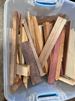 Exotic Hardwood Scraps