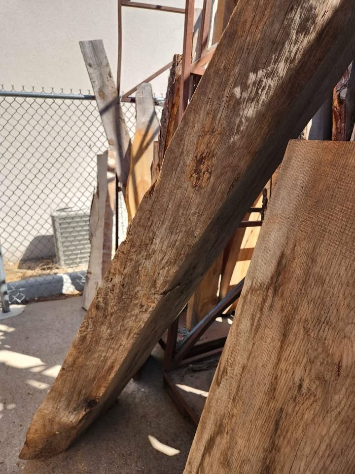 Wood Slab Woodworking Live Edge Epoxy Project 27" x 7'4" x 5" - Image 5