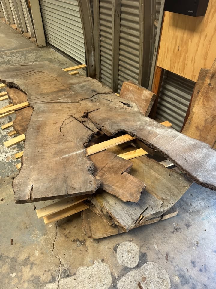 Massive California Claro Walnut Slab – 9' Long × 2 1⁄4"+ Thick - Image 9