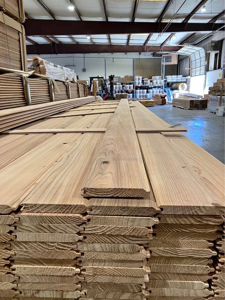 1x6 cedar siding tongue and groove - Image 1