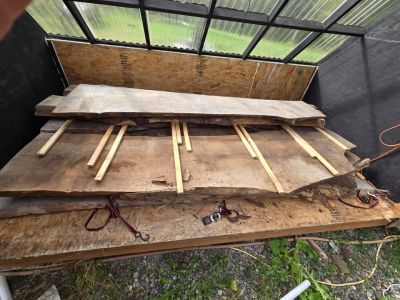 wood slabs