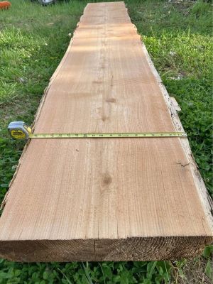 Cedar slab 3.5”x12’