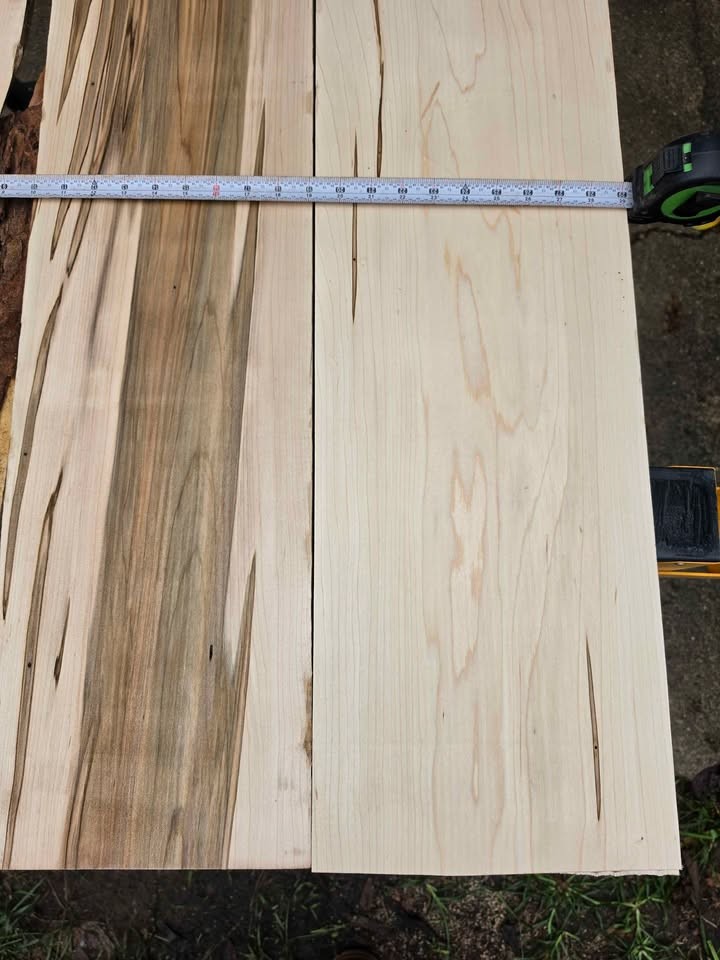 3 Ambrosia Maple boards 4ft long $24 total - Pickup in Mount Vernon Ohio - Image 2