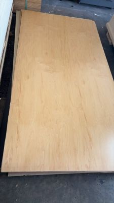 Maple plywood 3/4" pre-finished