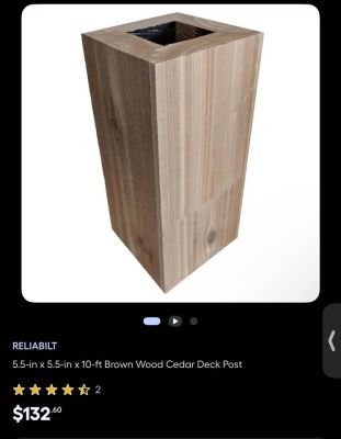 Cedar Post/ Postas