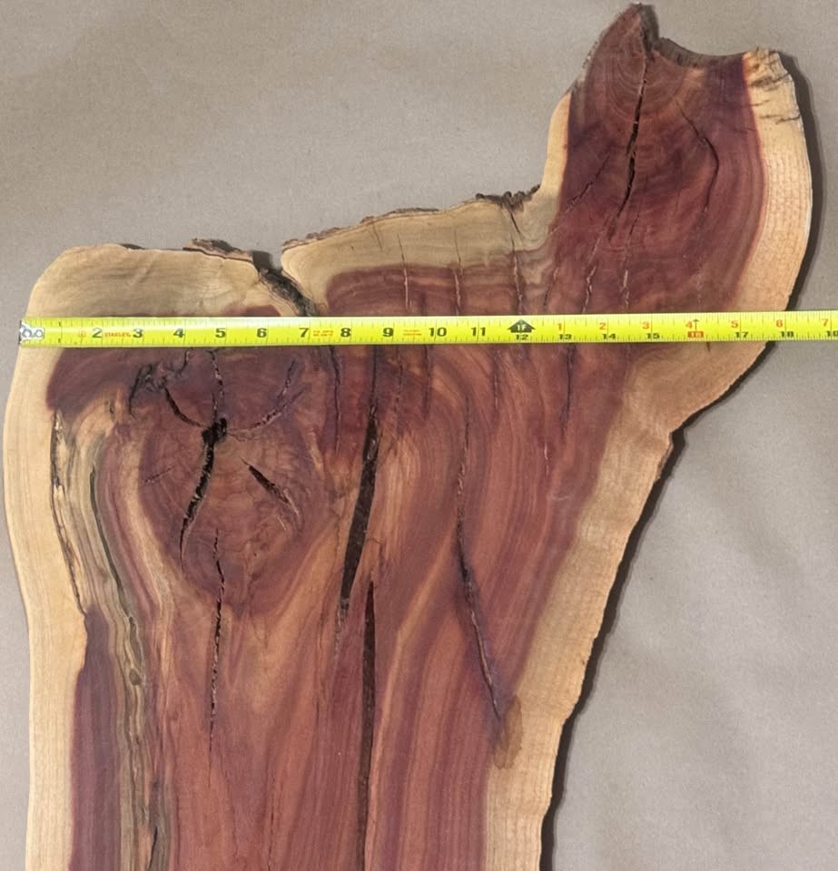 Pistachio Live-Edge Slab — Rare Graft Wood — $70 + shipping - Image 8
