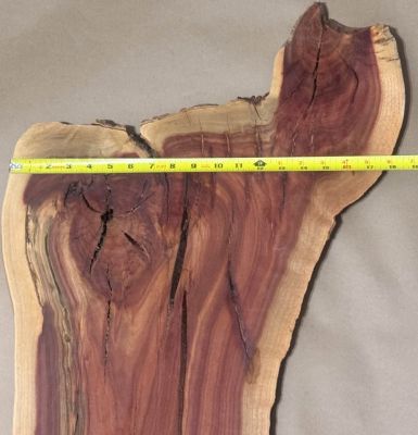 Pistachio Live-Edge Slab — Rare Graft Wood — $70 + shipping