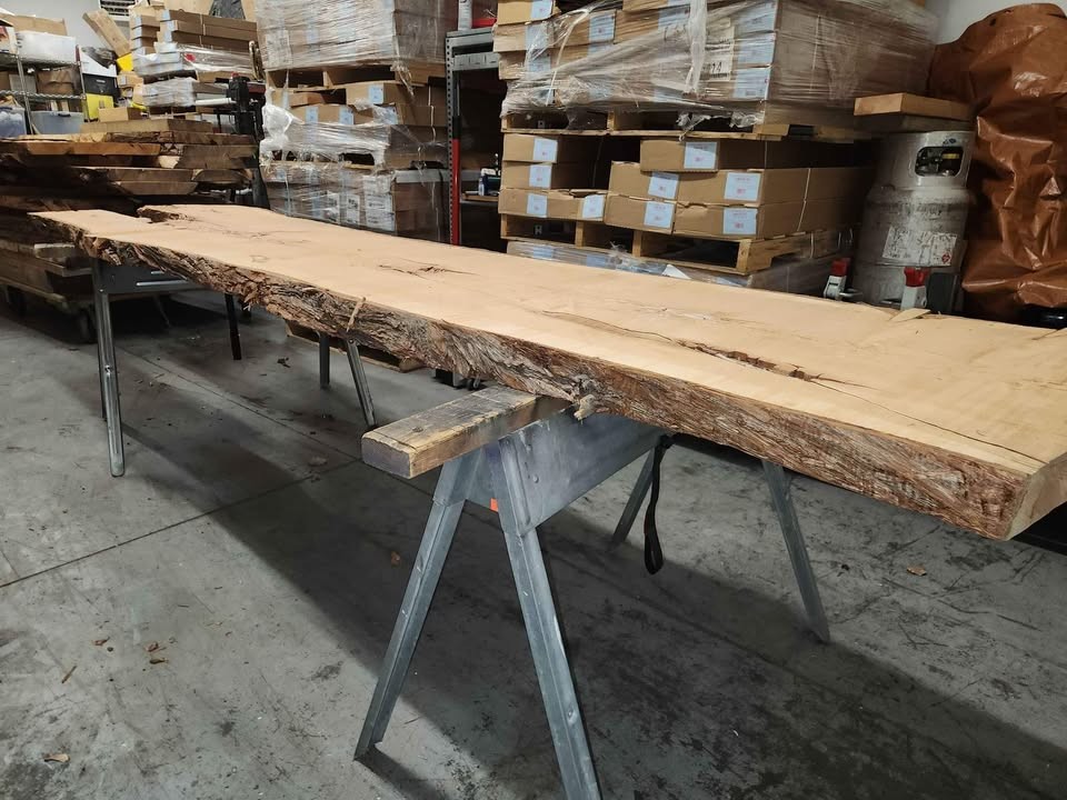 3x27x12ft Massive Juniper Live Edge Slab-Kiln Dried - Mantel Table Bartop Project Wood - Image 6