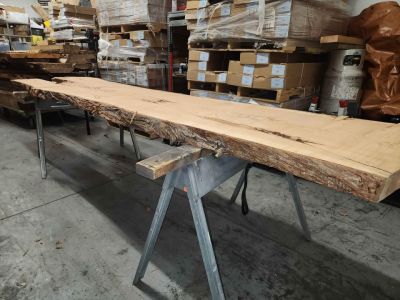3x27x12ft Massive Juniper Live Edge Slab-Kiln Dried - Mantel Table Bartop Project Wood