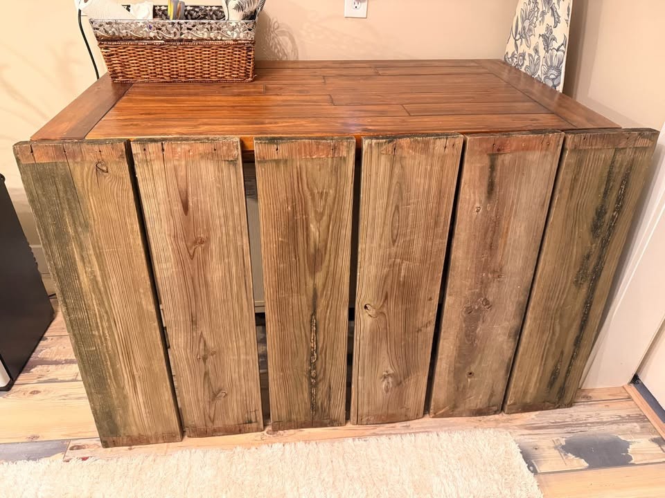 Six Rough Cut Pine Weathered Grey Wood Boards - Image 8