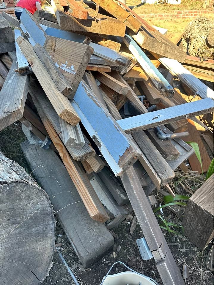Free Large Pile of Scrap Wood and Lumber - Image 1