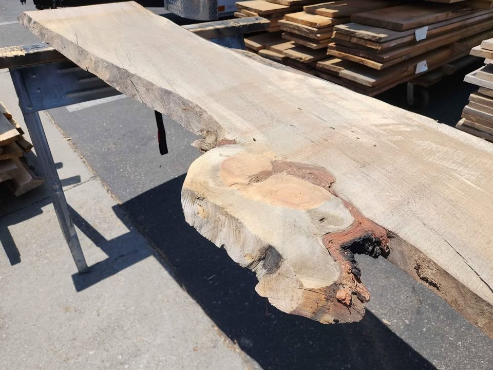 Wood Project Live Edge Slab - 1x20x8.5ft - Image 6
