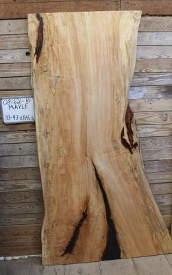 Maple, cherry and walnut live edge ￼ or dimensional