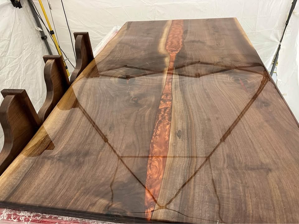 LIVE EDGE WOOD SLABS OAK, MAPLE, ELM, WALNUT, SAWMILLING W/ WOODMIZER SUPER 70 SAWMILL - Image 6