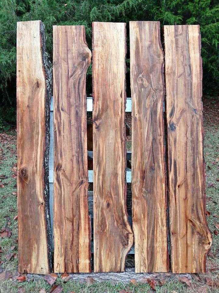 Sweetgum Live Edge Slabs