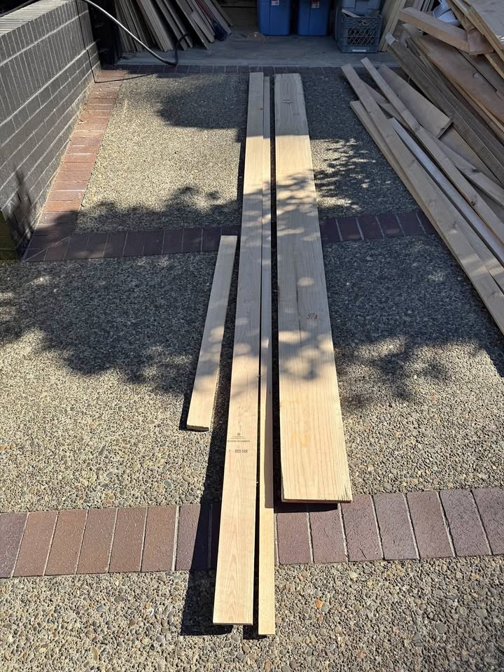 Red Oak Boards - kiln dried - Image 1