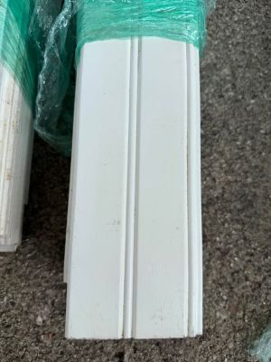 primed bead tongue and groove plank, beadboard cladding wainscoting paneling 18ft solid wood