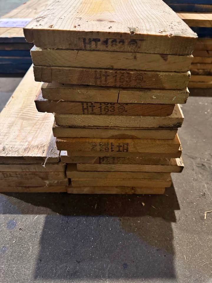 1x7 (Smooth Finished) 14 Pieces Only 14’ feet Long Pine Boards (1” Thick Boards ) - Image 1