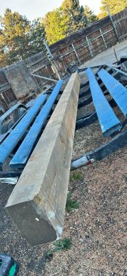 Solid wooden beam 7 x 11 20 feet long