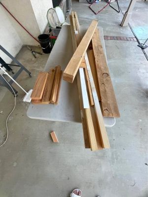 Assorted Scrap Wood and Lumber Lot
