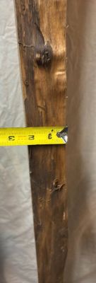 72" Live Edge Walnut Wood Slab